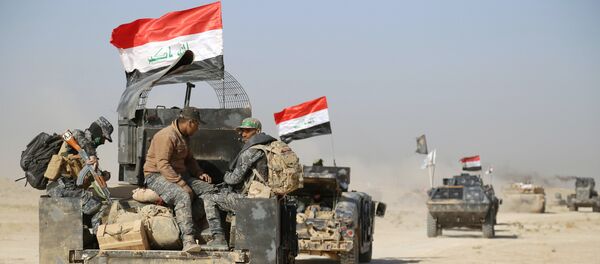 Las fuerzas de seguridad de Irak cerca de Mosul (archivo) - Sputnik Mundo