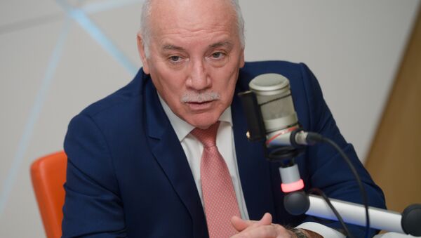 Eladio Loizaga Caballero, ministro de Exteriores de Paraguay, durante una entrevista con Sputnik - Sputnik Mundo