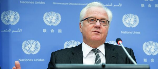 Vitali Churkin, embajador ruso ante la ONU Vitali Churkin, embajador ruso ante la ONU - Sputnik Mundo