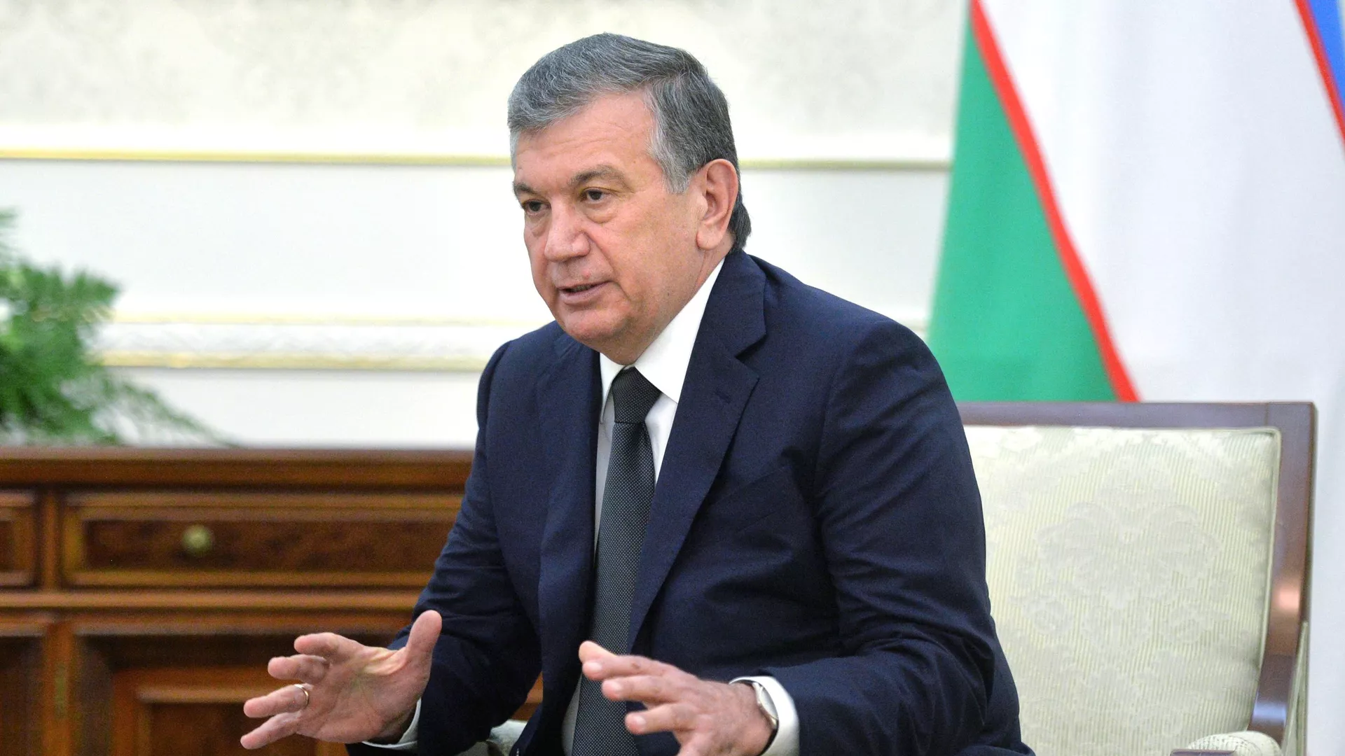 Shavkat Mirziyóyev, el presidente de Uzbekistán Shavkat Mirziyóyev, el presidente de Uzbekistán - Sputnik Mundo, 1920, 20.06.2022