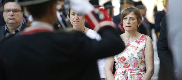 Carme Forcadell, presidenta del Parlamento de Cataluña - Sputnik Mundo