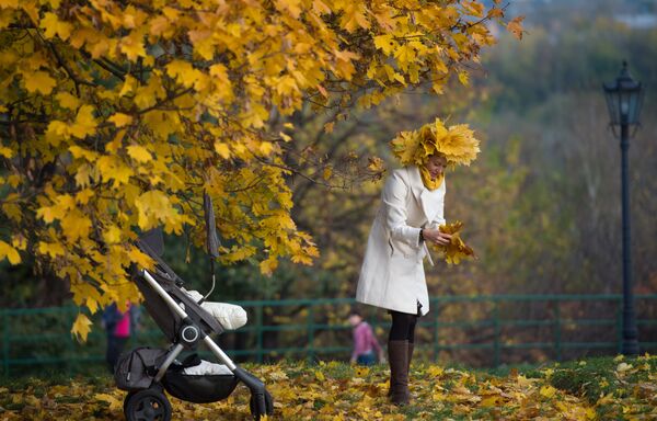 El 'Otoño de Oro' en los parques de Moscú - Sputnik Mundo