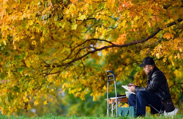 El 'Otoño de Oro' en los parques de Moscú - Sputnik Mundo