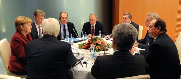 Cumbre del Cuarteto de Normandía en Berlín - Sputnik Mundo