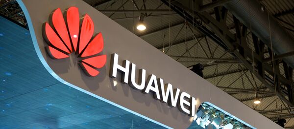Estante de Huawei en Mobile World Congress 2015 de Barcelona - Sputnik Mundo
