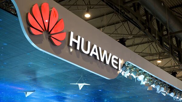 Estante de Huawei en Mobile World Congress 2015 de Barcelona - Sputnik Mundo