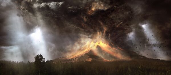 Un volcán activo - Sputnik Mundo