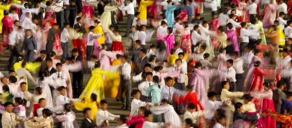 Baile tradicional norcoreano (archivo) - Sputnik Mundo