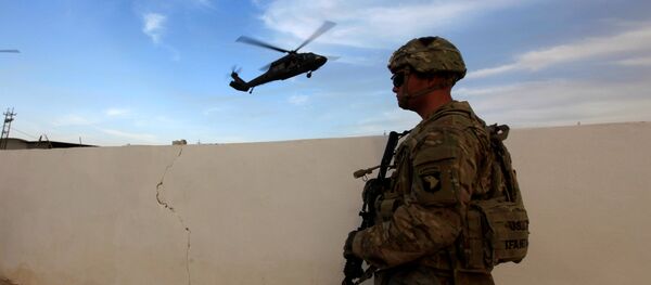 Un militar estadounidense en Irak - Sputnik Mundo