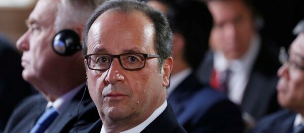 François Hollande, el presidente de Francia - Sputnik Mundo