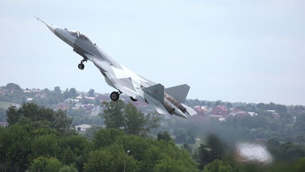 El caza T-50, PAK FA - Sputnik Mundo