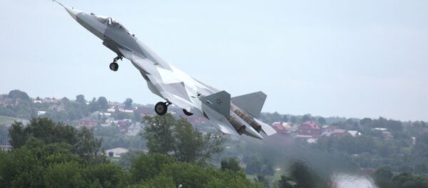 El caza T-50, PAK FA - Sputnik Mundo