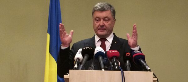 Petró Poroshenko, presidente de Ucrania - Sputnik Mundo
