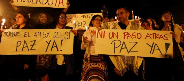 Movilización por la paz en Colombia - Sputnik Mundo