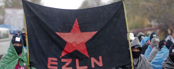 Partidarios de EZLN (archivo) - Sputnik Mundo