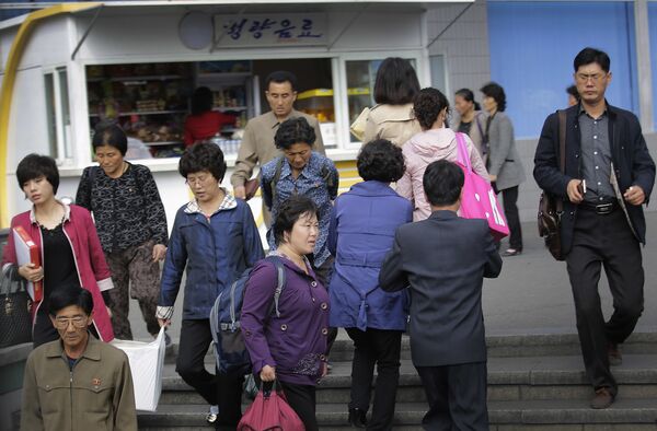 La vida cotidiana en Pyongyang - Sputnik Mundo