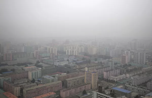 Barrio residencial de Pyongyang, Corea del Norte Barrio residencial de Pyongyang, Corea del Norte - Sputnik Mundo