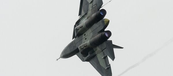 El caza ruso de quinta generación Su-57 - Sputnik Mundo