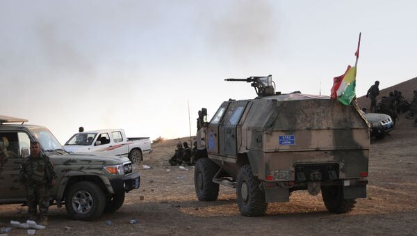 Los kurdos peshmerga - Sputnik Mundo