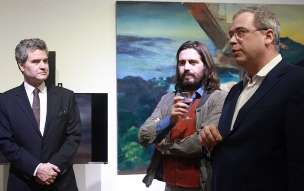 Juan Eduardo Eguiguren, Patricio Bosich y Mikhail Slobodinsky - Sputnik Mundo