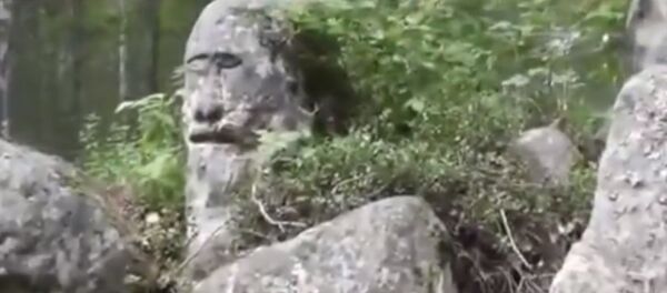 El ídolo de piedra Ust-Taseevsky, en el óblast de Krasnoyarsk. - Sputnik Mundo