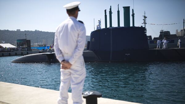 Un submarino israelí de la clase Dolphin - Sputnik Mundo