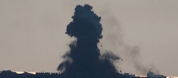 La situación en la Franja de Gaza (archivo) - Sputnik Mundo