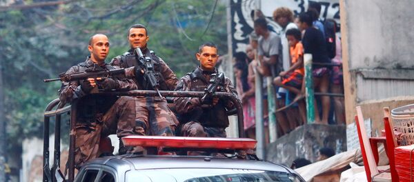 La policía de Río de Janeiro - Sputnik Mundo