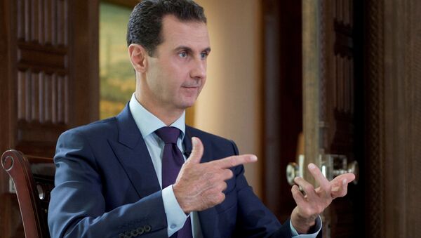 Bashar Asad, presidente de Siria - Sputnik Mundo