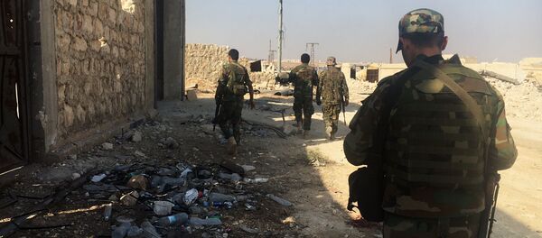 Militares del Ejército Árabe Sirio (archivo) - Sputnik Mundo