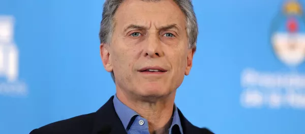 Mauricio Macri, el presidente de Argentina (archivo) Mauricio Macri, el presidente de Argentina (archivo) - Sputnik Mundo