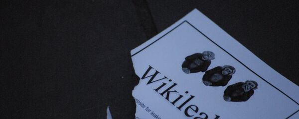 Logo de Wikileaks - Sputnik Mundo