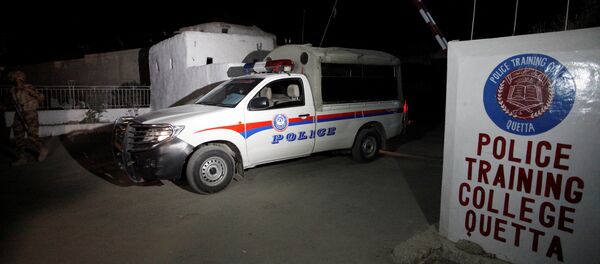 El lugar del atentado en Pakistán - Sputnik Mundo