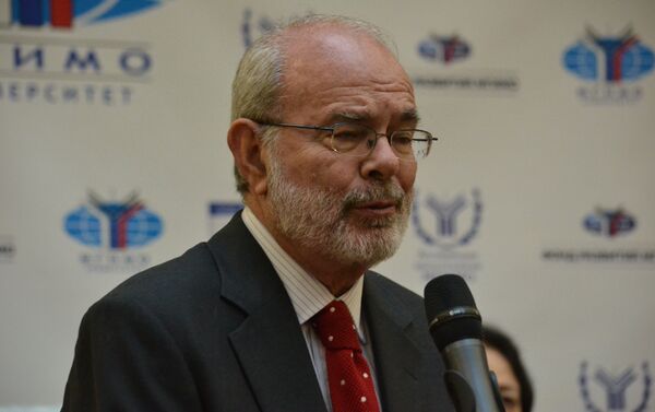 El embajador Alfonso López Caballero El embajador Alfonso López Caballero - Sputnik Mundo