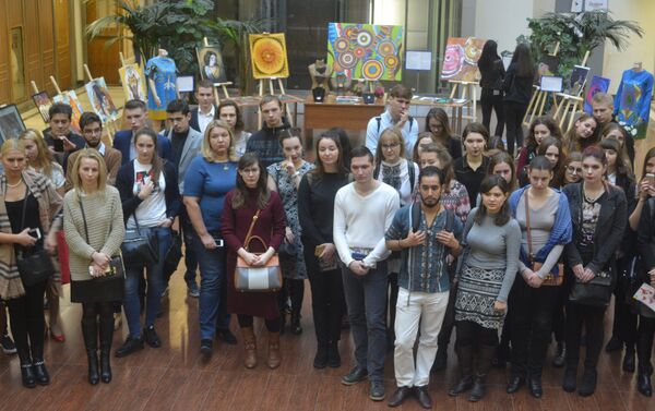 Estudiantes del MGIMO Estudiantes del MGIMO - Sputnik Mundo