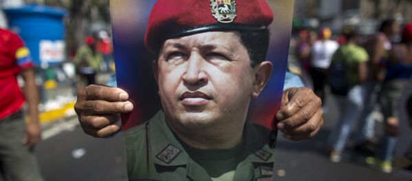 El retrato de Hugo Chavez (archivo) - Sputnik Mundo