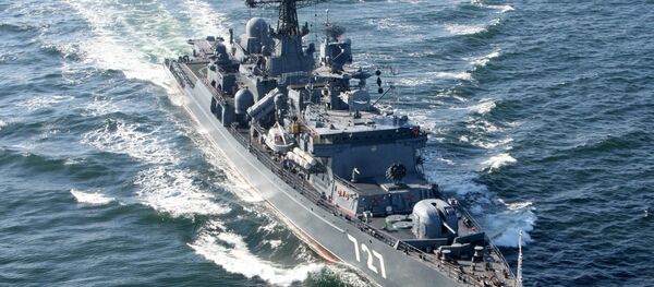 El buque de la Armada Rusa Yaroslav Mudri - Sputnik Mundo