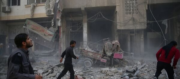 Situación en la ciudad siria de Duma (archivo) - Sputnik Mundo