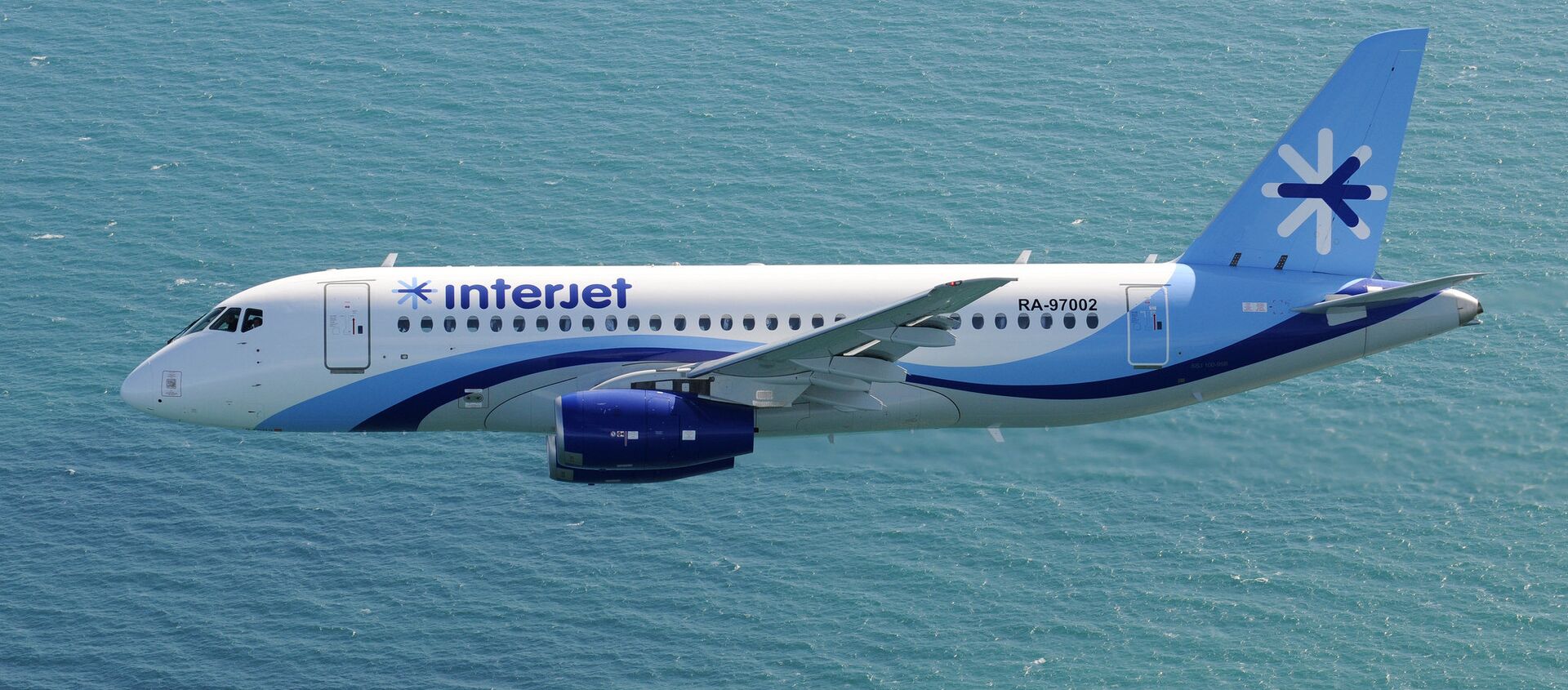 El avión SSJ-100 de la aerolínea mexicana Interjet (archivo) - Sputnik Mundo, 1920, 13.08.2019