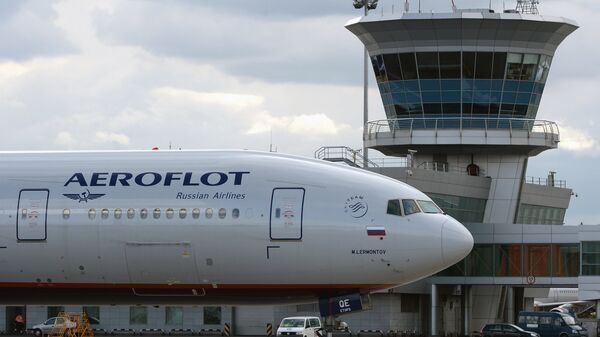 Un avión de la compañía rusa Aeroflot - Sputnik Mundo