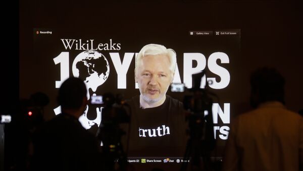 Julian Assange, fundador de WikiLeaks - Sputnik Mundo
