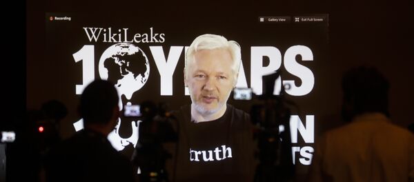 Julian Assange, fundador de WikiLeaks - Sputnik Mundo