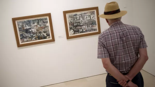 Pinturas de Joaquín Torres García en el Museo Picasso Málaga, en España - Sputnik Mundo