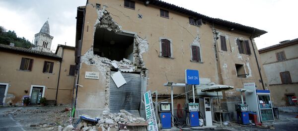 Terremoto en Italia el 27 de octubre - Sputnik Mundo