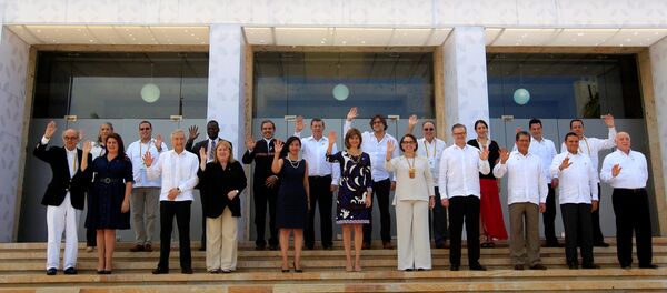 Los delegados de la XXV Cumbre Iberoamericana de Jefes de Estado y de Gobierno - Sputnik Mundo