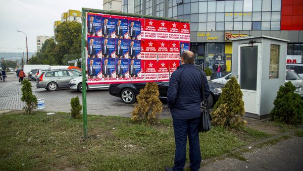 La agitación preelectoral en Moldavia La agitación preelectoral en Moldavia - Sputnik Mundo