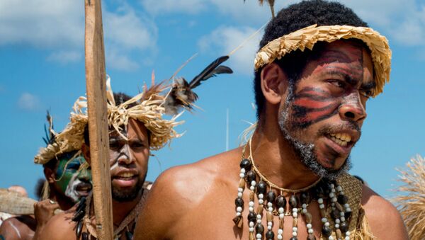 Hombres melanesios - Sputnik Mundo