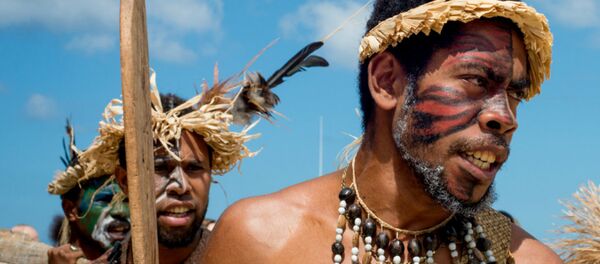 Hombres melanesios - Sputnik Mundo