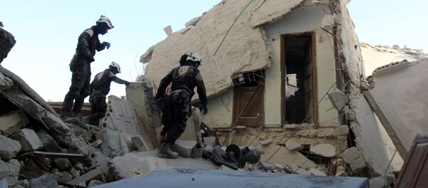 Edificio destruido en Alepo - Sputnik Mundo