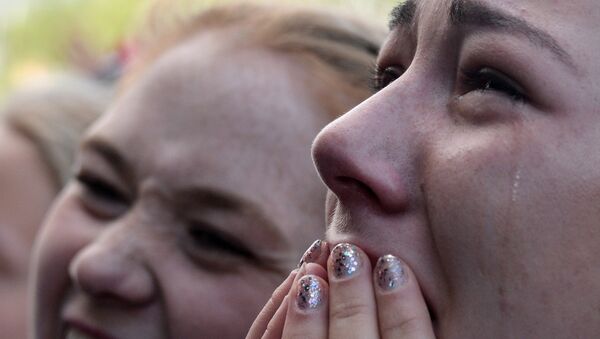 Встреча футболистов сборной Исландии с Евро-2016 - Sputnik Mundo